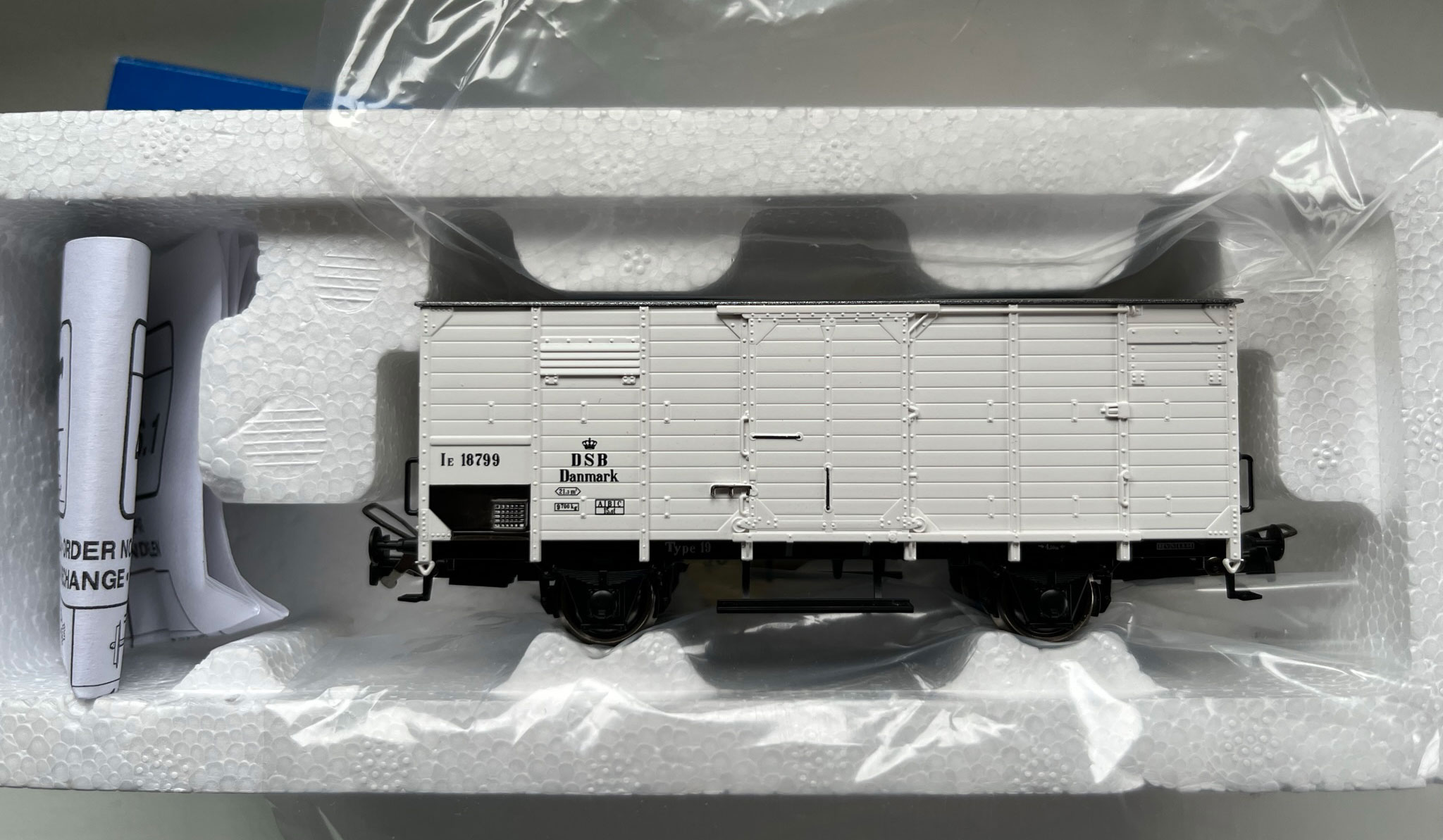 Model af DSB Ie 18799 sælges